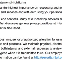 Intuit Consumer Group Privacy Statement